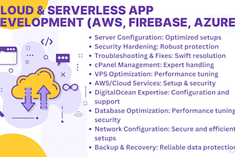 be your expert cloud devops engineer for AWS, google cloud, and firebase