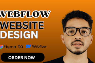 design or develop webflow website, figma to framer , webflow expert, webflow cms