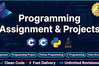 do c, c plus plus assignments, dsa,oop projects, and web dev