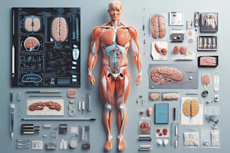 design scientific, medical, educational illustration for you