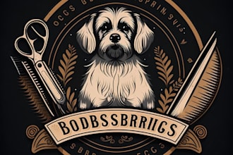 design modern pet, dog, cat, or animal cartoon mascot logo