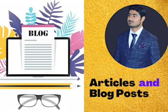 write seo content and blog posts