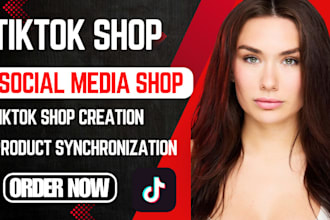 setup tiktok shop, create dropshipping video ads, tiktok ads