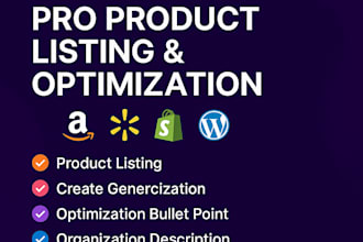 do SEO, amazon listing optimization, amazon fba product listing, copywriting