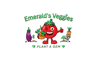 design communicate reward growing veggies garden logo