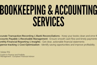 do bookkeeping, accounting and financial reports