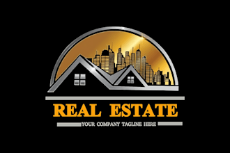 do modern real estate property mortgage logo and any graphic design in 24 hours