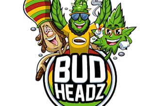 do unique minimalist medical cannabis marijuana weed hemp cbd logo