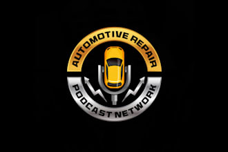 design future automotive repair podcast network logo