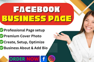 do facebook business page create and setup, fan page , social media accounts