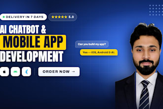 do ai mobile app development, ai chatbot and flutter ai app