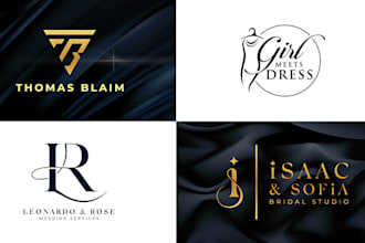 design modern luxury fashion and clothing brand logo