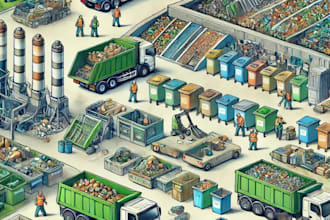 write well researched solid waste management assignments