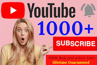 do 1k monetization approved subscriber in your youtube channel organically fast