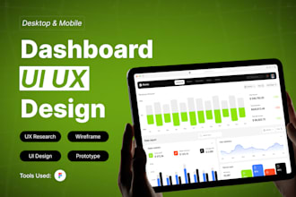do saas, CRM, and admin dashboard UI UX design in figma