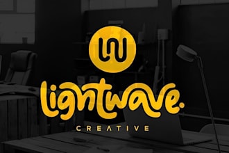 do lettermark, wordmark, typography, text or font logo design