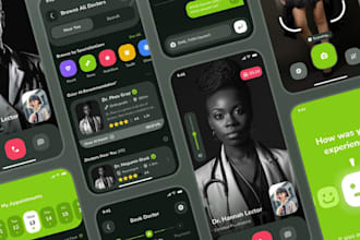 develop a professional  telehealth, telemedicine mobile apps