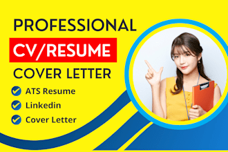 create professional ats cv expert resume executive cv maker update build uk usa