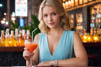 create unique ai generated images for your brand, social media, or business