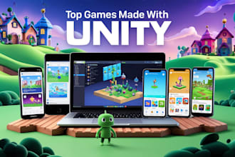 rig 3d characters, fix unity bugs, and develop ar apps for games and VR