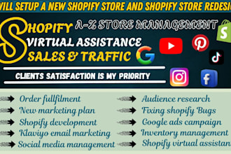 do shopify consulting shopify maintenance hire virtual assistance