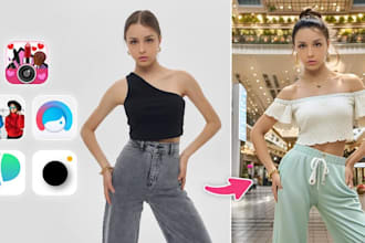 develop a full functional ai clothing website, ai nsfw website,