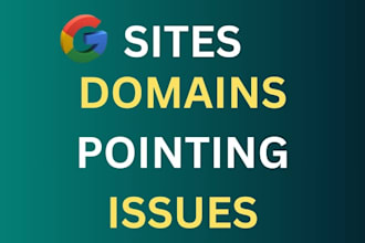 point your domain dns to google sites