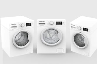 do 3dmodeling, texturing, with realistic rendering