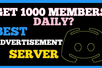 do discord server promotion, dayz server, ark server, fivem dev, arma 3 server