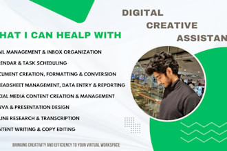 be your smart and creative virtual assistant