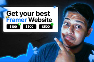 develop framer website with SEO