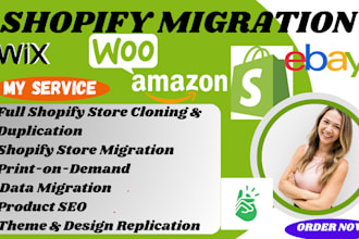 clone shopfy migration copy do shopify print on demand website design printify