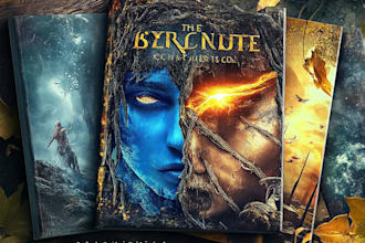 design fiction, sci fi, horror, fantasy book cover, kindle ebook cover