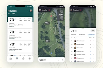 fantasy golf app development, sport app tennis app golf tracking and booking app