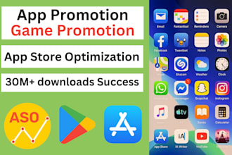 app game aso, mobile app marketing and user acquisition