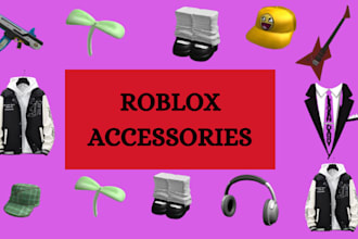 create unique and stunning roblox accessories for your avatar