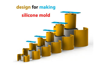 3d mold design, plastic mold, silicone, chocolate mold for 3d printing