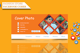 design professional and attractive facebook cover photos