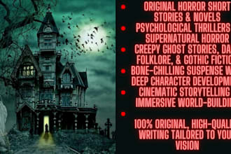 ghostwrite or rewrite spine chilling horror ebook