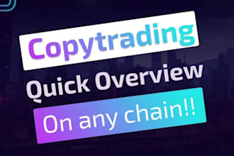 develop arbitrage bot, solana bot, copy trade bot, synthetic bot, volume bot