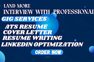help you land the perfect job with professional cv, resume, cover letter writing