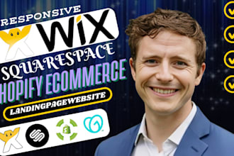 design, redesign squarespace website, wix redesign and shopify ecommerce website