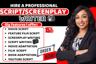 write movie script movie scriptwriting screenwriting screenplay film script