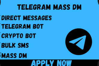 telegram mass dm, mass dms, custom telegram bot,auto posting, group manager bot