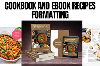 write cookbook ebook recipes ebook formatting and ebook cover design