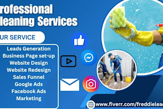 generate commercial cleaning lead, residential cleaning , office cleaning lead
