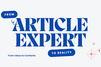 be travel article writer for your trips and lifestyle