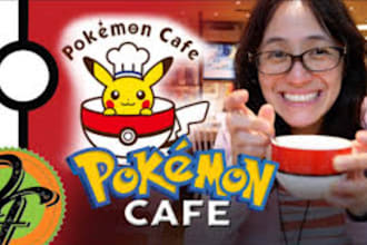 make your reservation at pokemon cafe or kirby cafe