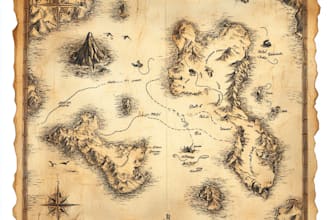 illustrate the best fantasy map you have