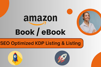 write a high quality amazon KDP book with SEO optimized listing description